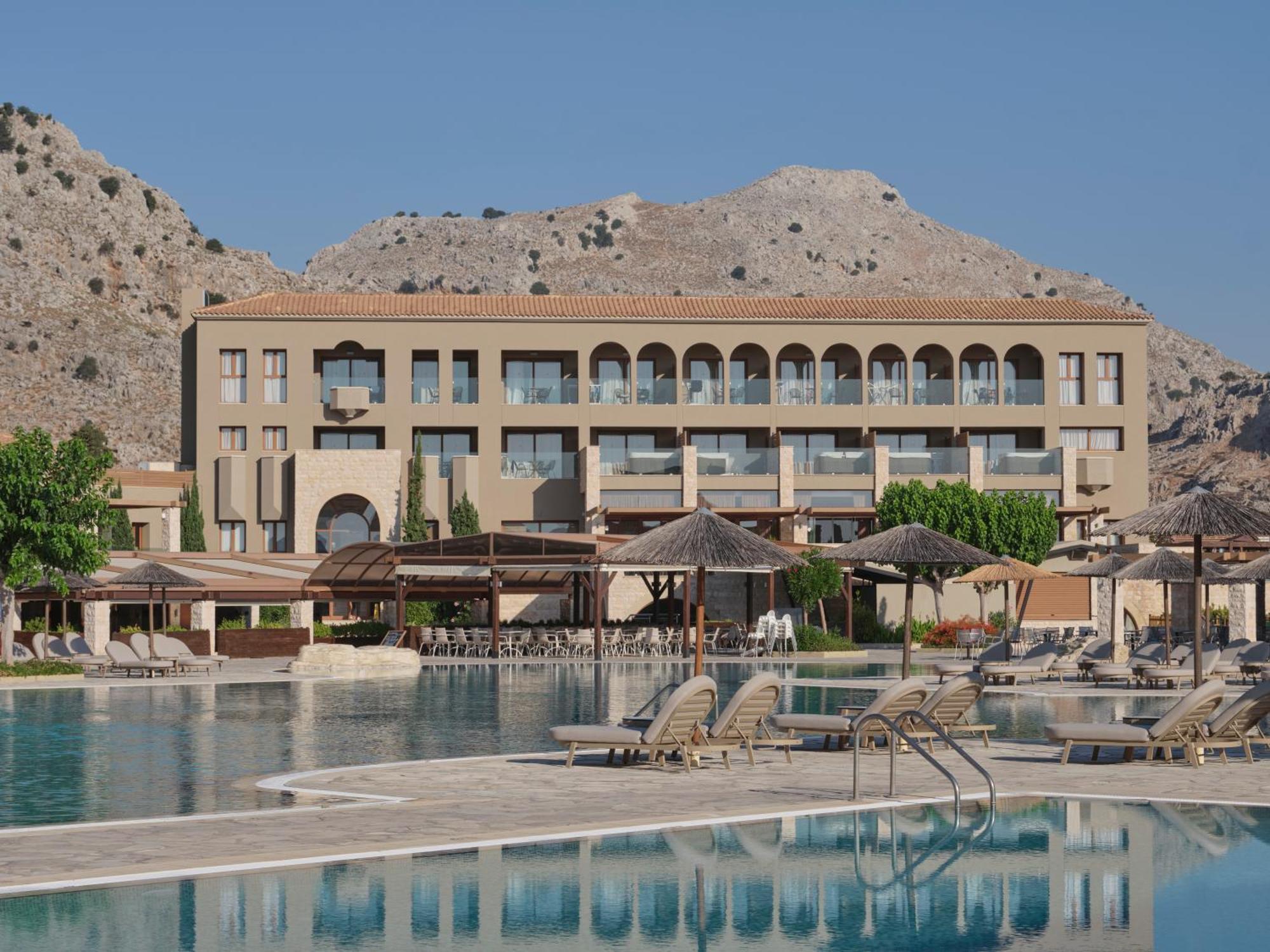 Atlantica Aegean Park Hotell Kolýmbia Eksteriør bilde